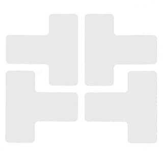 Brady TS-50.80-514-DIV-WT-20 Eckemarkierung - Ts - 50,8mm...