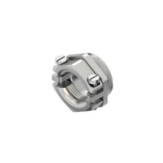 Kleinhuis 922/36 Druckschraube, Pg 36, für Kabel-Ø 25-37 mm, Messing, vernickelt