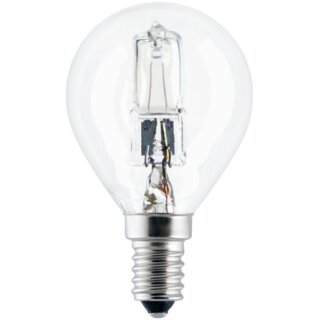 42906 Halogenlampe Xenon Tropfenform 45x78mm, E14...