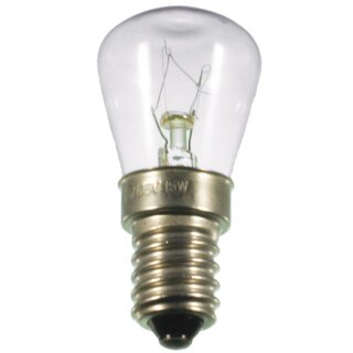 40141 Birnenformlampe 26x57mm, E14 230V 15W klar