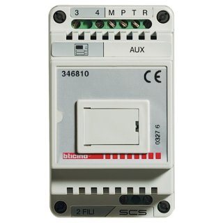 Bticino 306905 BUS TK-Interface für die Anbindung einer 2-Draht Sprechanlage an eine Telefonanlage gemäß FTZ 123D12.