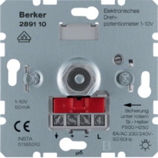 Berker 289110 Elektronisches Drehpotentiometer 1-10V