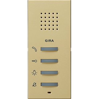 GIRA 125001 Wohnungsstation AP System 55 Cremeweiß