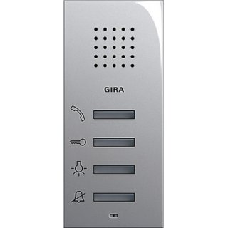 GIRA 125003 Wohnungsstation AP System 55 Reinweiß