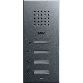 GIRA 125026 Wohnungsstation AP System 55 F Alu