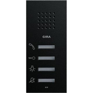 GIRA 125028 Wohnungsstation AP System 55 Anthrazit