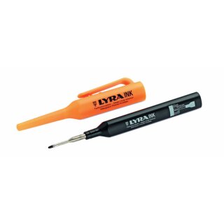 CIMCO 212182 Tieflochmarke schwarz - Strichbreite 1 mm