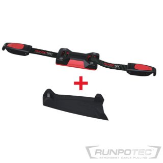 Runpotec 20714 Gurt mit Clipsystem und Ankerpad 2400 mm -...