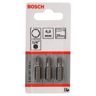 Bosch Professional 2607001724 Schrauberbit Extra-Hart HEX...