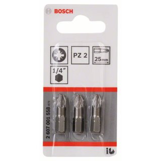 Bosch Professional 2607001558 Schrauberbit Extra-Hart PZ...