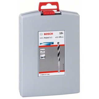 Bosch Professional 2608577351 HSS-Spiralbohrer-Set...