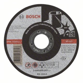 Bosch Professional 2608600093 Trennscheibe gerade Expert...