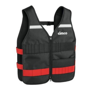 CIMCO 170411 Arbeitsweste mit Reflektoren, Taschen usw.
