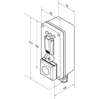 ASSA ABLOY effeff 1337-12-10---00 Fluchttürterminal