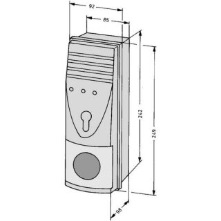 ASSA ABLOY 1338-20-F00 Fluchttür-Steuerterminal Mit...