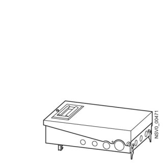 Siemens BVP:203162 BD2-AK3X/GS00 ABGANGSKASTEN 125A / 1X...