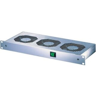 nVent SCHROFF 10713111 FAN TRAY 1U  24V 3FANS W.SW