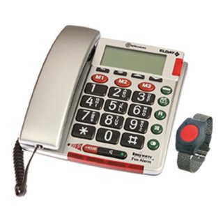 Eldat APF02E5000A01-00K Telefon Easywave Fon Alarm inkl....