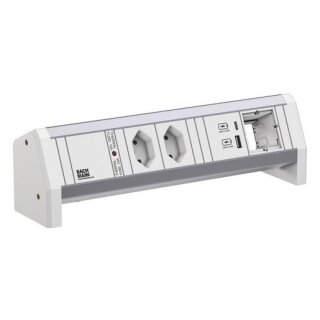 BACHMANN 9020315 DESK 2xCH T13 1xUSB A/C 22W 1xCM GST18...