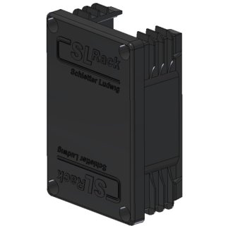 SL-Rack 94660-05 Kunststoff-Endkappe RAIL 60 schwarz Endkappe für Rail 60- 40x60 schwarz