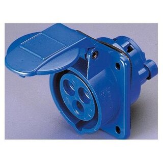 GEWISS GW62204 IEC Anbausteckdose 10° 230V 16A 3P 4H...