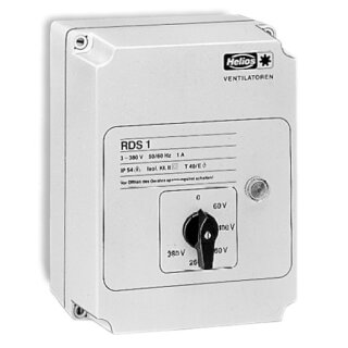 Helios Ventilatoren RDS 2 RDS 2, Trafo-Drehzahlsteller...