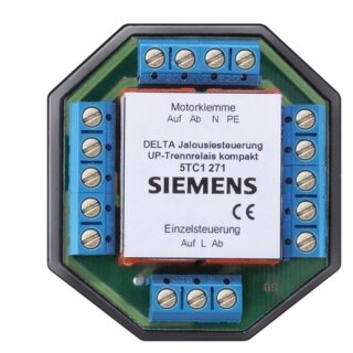 SIEMENS 5TC1271 DELTA Jalousiesteuerung UP-Trennrelais...