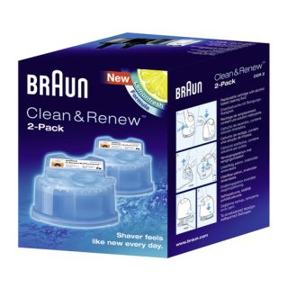 Braun CCR2 Braun CC-System Reinigungskartuschen - 2er-Pack / CCR2*