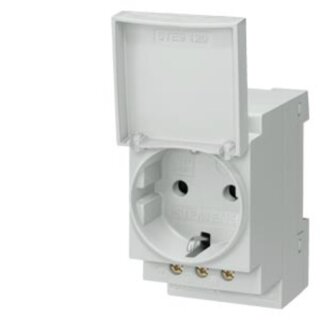 SIEMENS 5TE6801 SCHUKO-Steckdose 16A mit Deckel nach DIN...
