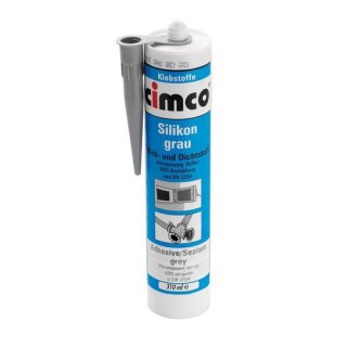CIMCO 151264 Silikon, grau, 310 ml