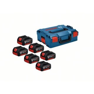 BOSCH 1600A02A2S Akkupack 6x GBA 18V 4,0Ah