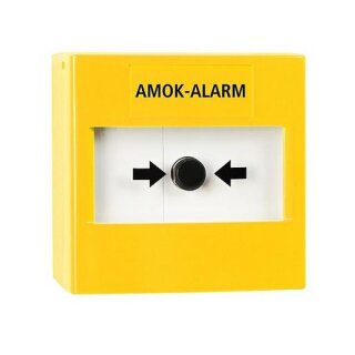 INDEXA NT05 NT05 Druckknopfmelder AMOK-ALARM gelb