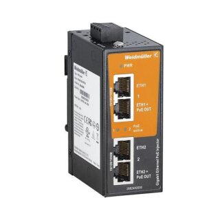 WEIDMÜLLER IE-INJ-EL02-2GTPOE Injektor, Gigabit...