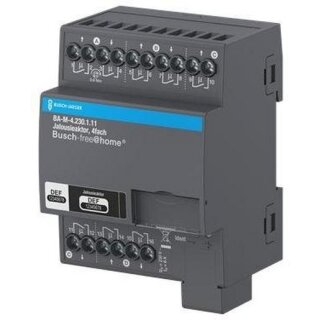 Busch-Jaeger BA-M-4.230.1.11 Jalousieaktor, 4fach 230 V, REG