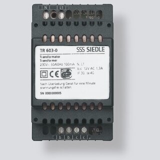 SIEDLE TR 603-0 TR 603-0 Transformator