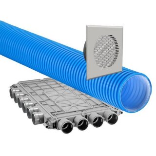 Dimplex DFP ZA 100 Paket Kunststoff-Flex Zuluft/Abluft...