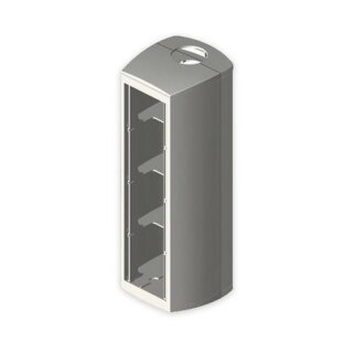 UNEX 50144 Modul 4 Geräte Säule Ø50x88...