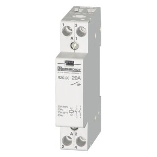 H 20 20 230 Installationsschütz 20A AC1, 2...