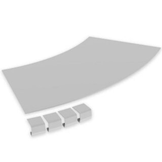 UNEX 67315-04 Abdeckung Bogen 45° 300 R600 aus U23X