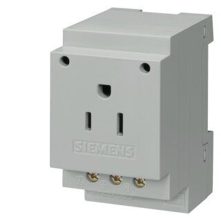 SIEMENS 5TE6804 Steckdose 15A/AC 125V nach IEC 60083, UL...