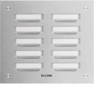 Elcom 5210281 KVM-10/2 Klingelplatte 10/2 UP ESTA