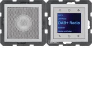 BERKER  29801404 Radio mit Lautspr. DAB+ B.x alu matt