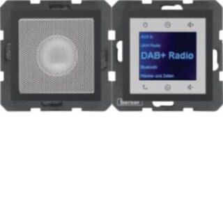 BERKER  29801606 Radio mit Lautspr. DAB+ B.x ant. matt