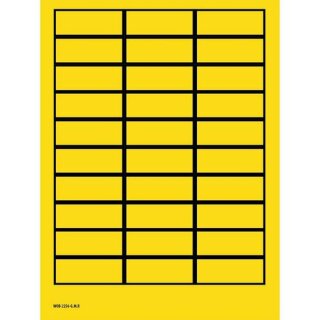 Brady WOB-2256-G.M.R Beschriftbare Etiketten auf...