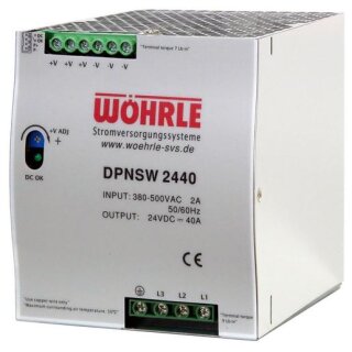 Woehrle DPNSW2440 Dreiphasen-Netzgerät...