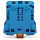 Wago 285-154 2-Leiter-Durchgangsklemme;50 mm²;seitliche Beschriftungsaufnahmen;blau