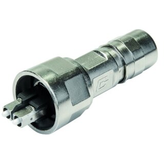 TELEGÄRTNER J88083A0008 STX V1 2SC Steckerset SM Metall