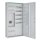ABN ABNRS207Z0021 Zählerschrank 3Pkt 1Z 1V 1APZ sHS IP44 SKII 5-polig BxHxT: 550x110