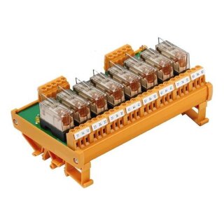 WEIDMÜLLER RSM 8RS 24VUC LP Koppelrelais, 24 V AC /...
