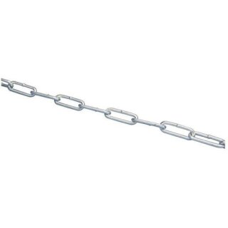 CHN13K CHN Kette, Stahl, verzinkt, 30 m, 200 N Last,...